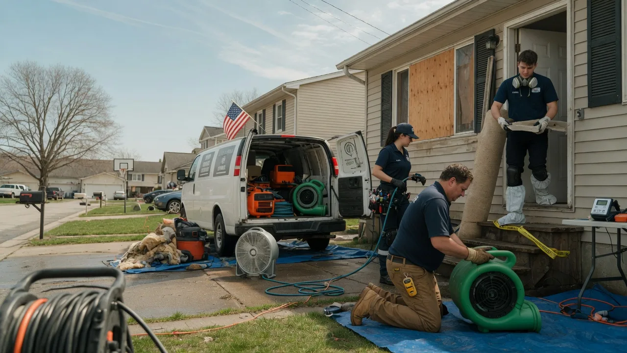 Water Damage Restoration in Hadley, MI near me
